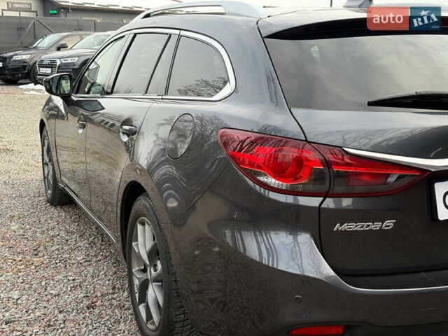 Серый Мазда 6, объемом двигателя 2.19 л и пробегом 226 тыс. км за 10900 $, фото 11 на Automoto.ua