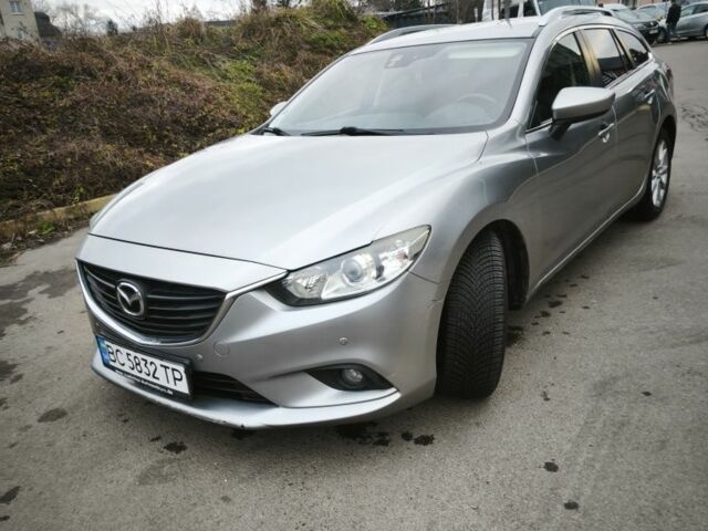 Серый Мазда 6, объемом двигателя 2.2 л и пробегом 235 тыс. км за 11500 $, фото 1 на Automoto.ua