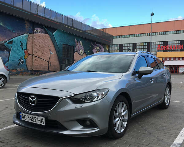 Сірий Мазда 6, об'ємом двигуна 2.2 л та пробігом 339 тис. км за 11500 $, фото 1 на Automoto.ua