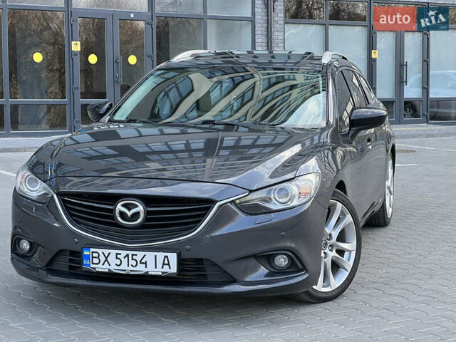 Серый Мазда 6, объемом двигателя 2.19 л и пробегом 228 тыс. км за 11700 $, фото 3 на Automoto.ua
