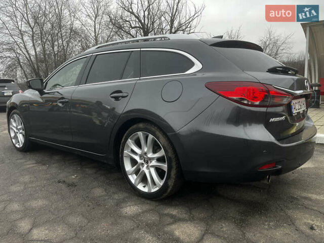 Серый Мазда 6, объемом двигателя 2.18 л и пробегом 253 тыс. км за 9200 $, фото 2 на Automoto.ua