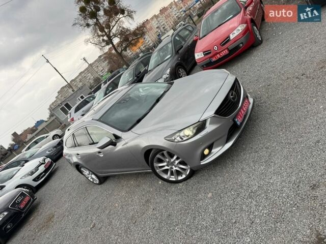 Серый Мазда 6, объемом двигателя 2.19 л и пробегом 210 тыс. км за 12999 $, фото 2 на Automoto.ua