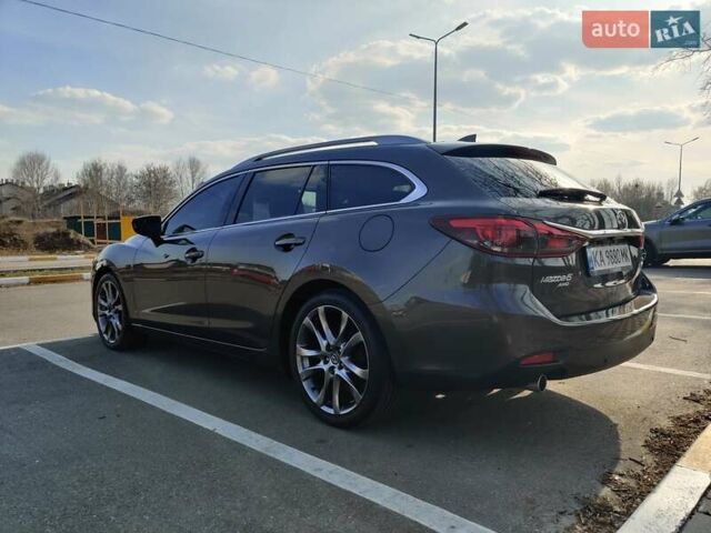 Серый Мазда 6, объемом двигателя 2.19 л и пробегом 217 тыс. км за 15500 $, фото 3 на Automoto.ua