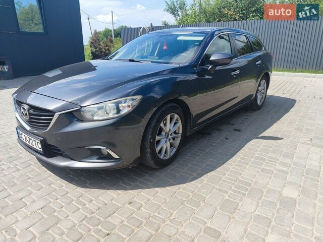 Сірий Мазда 6, об'ємом двигуна 2.19 л та пробігом 220 тис. км за 12800 $, фото 2 на Automoto.ua