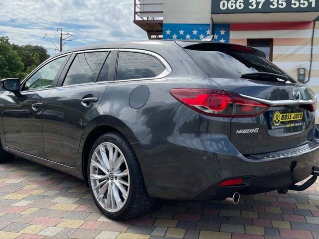 Серый Мазда 6, объемом двигателя 2.2 л и пробегом 190 тыс. км за 12800 $, фото 4 на Automoto.ua