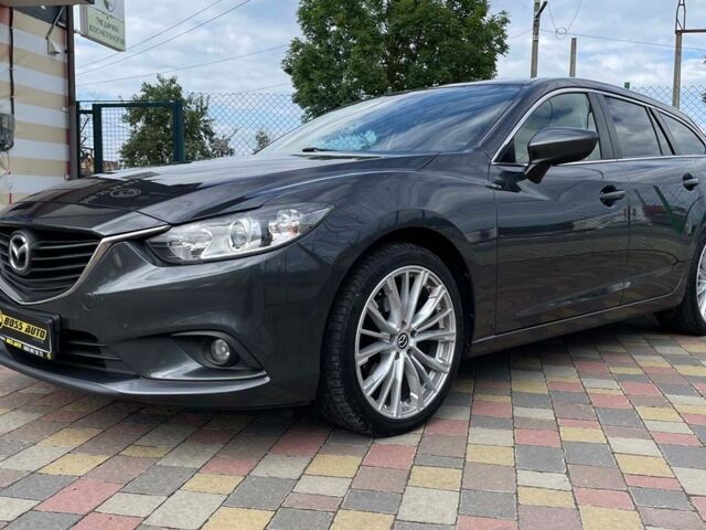 Серый Мазда 6, объемом двигателя 2.2 л и пробегом 190 тыс. км за 12800 $, фото 2 на Automoto.ua