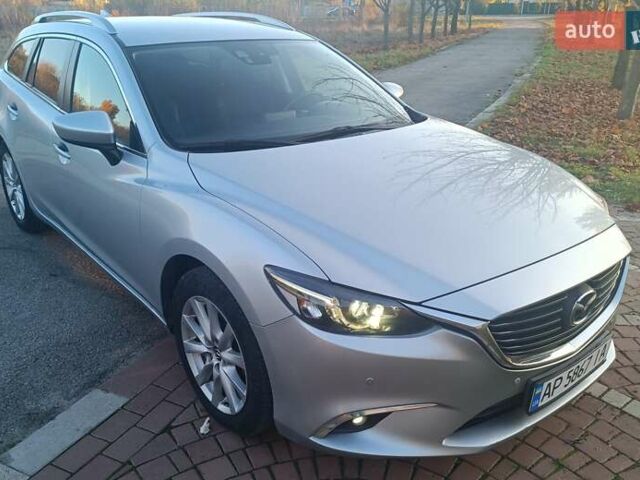Серый Мазда 6, объемом двигателя 2.19 л и пробегом 195 тыс. км за 14300 $, фото 1 на Automoto.ua