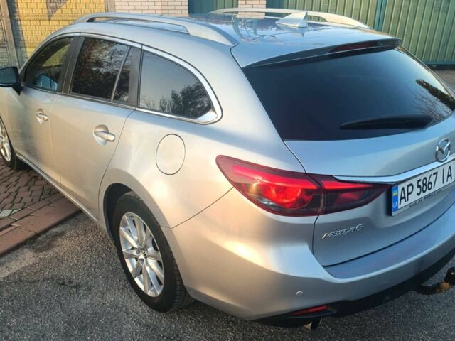 Сірий Мазда 6, об'ємом двигуна 2.2 л та пробігом 196 тис. км за 13800 $, фото 2 на Automoto.ua