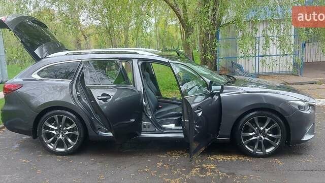 Серый Мазда 6, объемом двигателя 2.2 л и пробегом 180 тыс. км за 16500 $, фото 6 на Automoto.ua