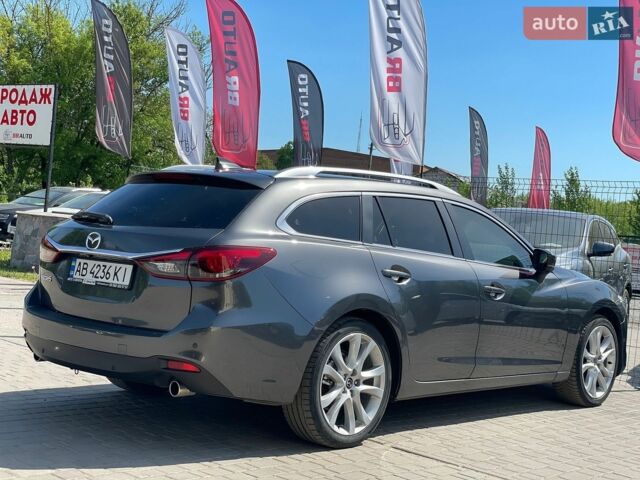 Сірий Мазда 6, об'ємом двигуна 2.2 л та пробігом 255 тис. км за 13499 $, фото 12 на Automoto.ua