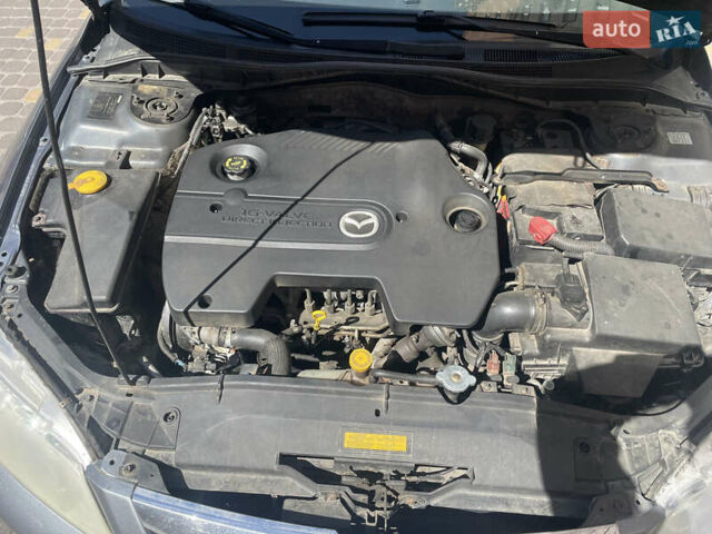 Серый Мазда 6, объемом двигателя 2 л и пробегом 389 тыс. км за 4000 $, фото 11 на Automoto.ua