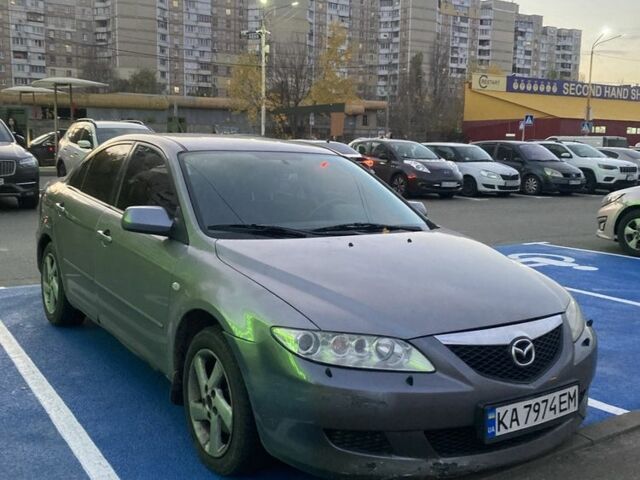 Мазда 6 2002 в Киеве на Automoto.ua Серый Мазда 6, объемом двигателя 2 л и пробегом 380 тыс. км за 2500 $, фото 3 на Automoto.ua