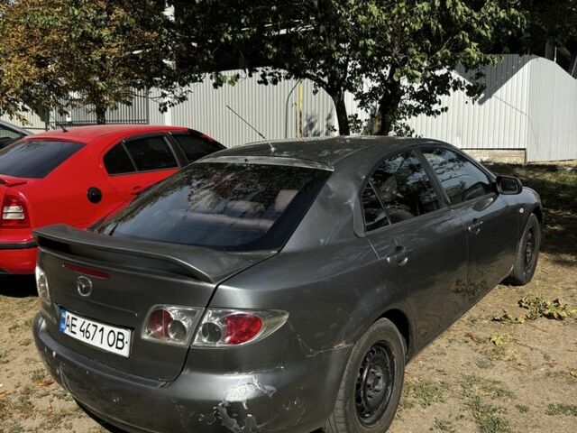 Сірий Мазда 6, об'ємом двигуна 2 л та пробігом 240 тис. км за 2200 $, фото 1 на Automoto.ua