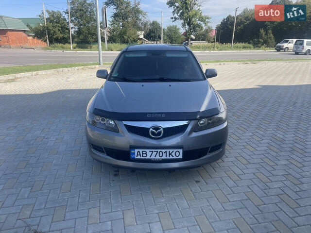 Серый Мазда 6, объемом двигателя 2 л и пробегом 168 тыс. км за 6200 $, фото 1 на Automoto.ua