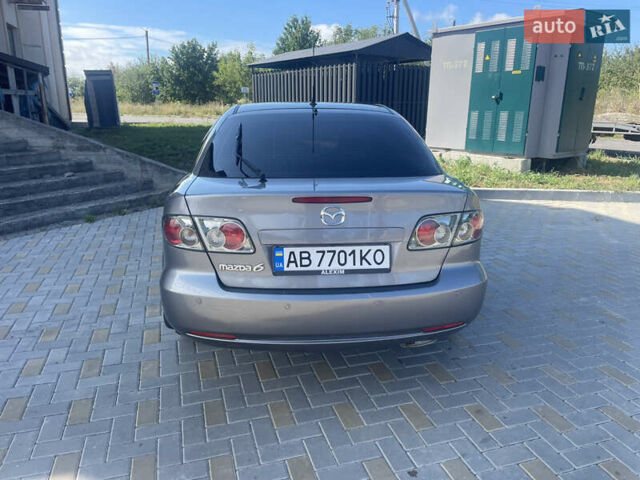 Серый Мазда 6, объемом двигателя 2 л и пробегом 168 тыс. км за 6200 $, фото 4 на Automoto.ua