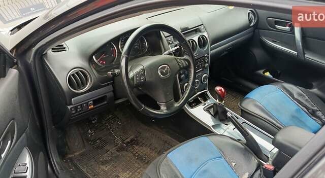 Серый Мазда 6, объемом двигателя 2 л и пробегом 194 тыс. км за 3300 $, фото 8 на Automoto.ua