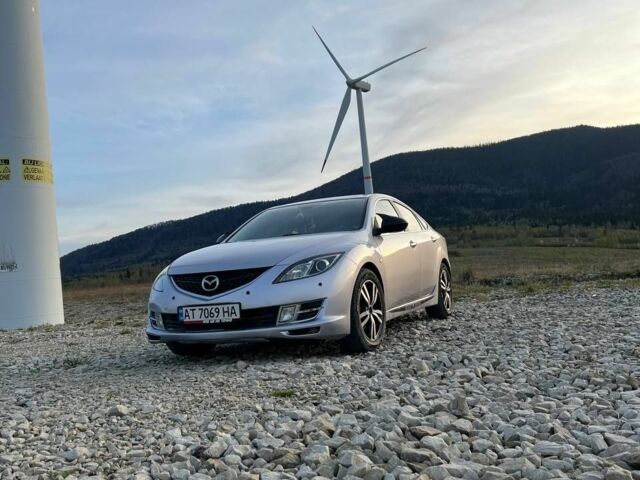 Серый Мазда 6, объемом двигателя 2 л и пробегом 185 тыс. км за 6000 $, фото 4 на Automoto.ua
