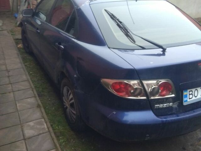 Синий Мазда 6, объемом двигателя 1.8 л и пробегом 360 тыс. км за 1100 $, фото 12 на Automoto.ua