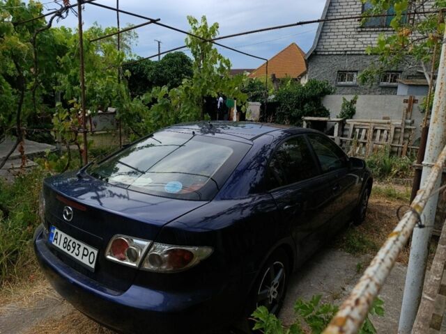Синий Мазда 6, объемом двигателя 2 л и пробегом 450 тыс. км за 2700 $, фото 3 на Automoto.ua