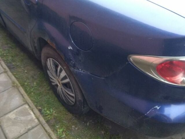 Синий Мазда 6, объемом двигателя 1.8 л и пробегом 360 тыс. км за 1100 $, фото 2 на Automoto.ua