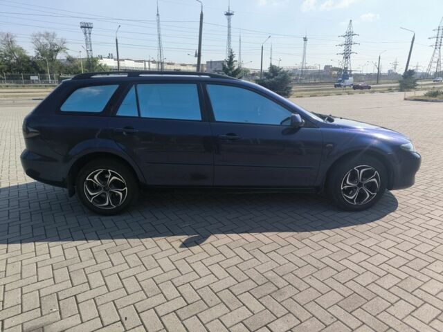 Синий Мазда 6, объемом двигателя 1.8 л и пробегом 220 тыс. км за 3799 $, фото 2 на Automoto.ua