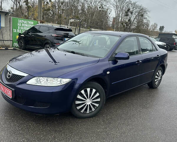Синий Мазда 6, объемом двигателя 1.8 л и пробегом 168 тыс. км за 4800 $, фото 1 на Automoto.ua