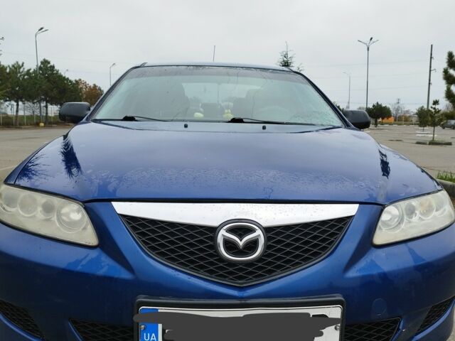 Синий Мазда 6, объемом двигателя 1.8 л и пробегом 379 тыс. км за 3300 $, фото 3 на Automoto.ua