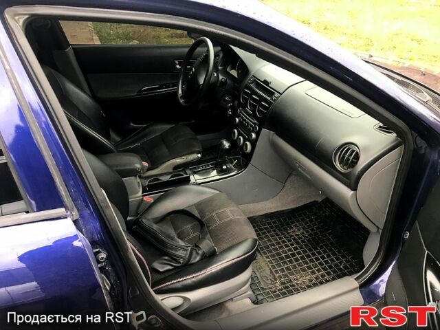 Синий Мазда 6, объемом двигателя 2 л и пробегом 230 тыс. км за 5000 $, фото 3 на Automoto.ua
