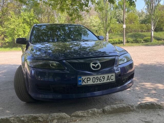 Синий Мазда 6, объемом двигателя 2 л и пробегом 230 тыс. км за 5000 $, фото 1 на Automoto.ua