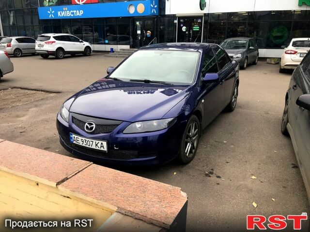 Синий Мазда 6, объемом двигателя 2 л и пробегом 230 тыс. км за 5000 $, фото 2 на Automoto.ua