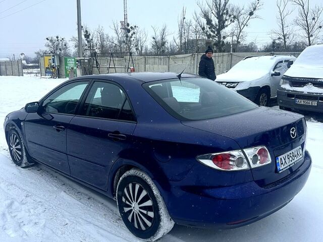 Синий Мазда 6, объемом двигателя 1.8 л и пробегом 169 тыс. км за 5000 $, фото 4 на Automoto.ua
