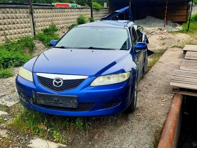 Синий Мазда 6, объемом двигателя 2 л и пробегом 230 тыс. км за 1000 $, фото 2 на Automoto.ua