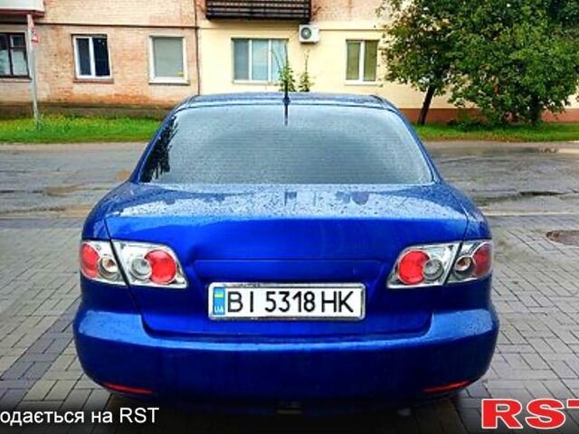 Синий Мазда 6, объемом двигателя 1.8 л и пробегом 231 тыс. км за 6200 $, фото 3 на Automoto.ua