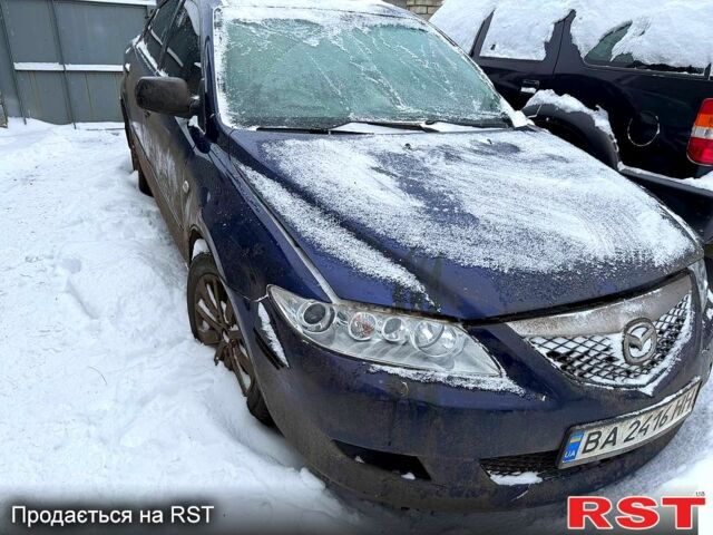 Синій Мазда 6, об'ємом двигуна 2 л та пробігом 250 тис. км за 1700 $, фото 1 на Automoto.ua