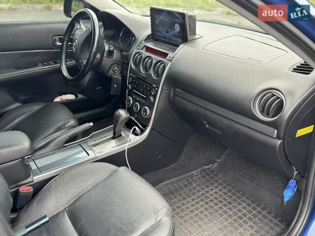 Синий Мазда 6, объемом двигателя 2 л и пробегом 322 тыс. км за 5650 $, фото 1 на Automoto.ua