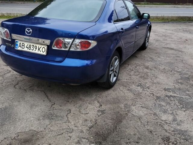 Синий Мазда 6, объемом двигателя 2 л и пробегом 305 тыс. км за 3000 $, фото 4 на Automoto.ua
