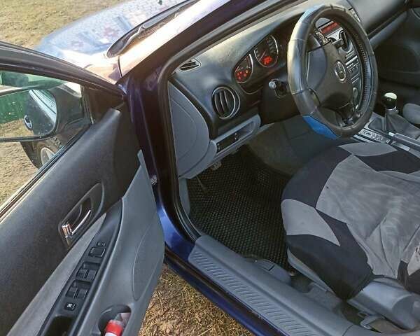 Синий Мазда 6, объемом двигателя 2 л и пробегом 340 тыс. км за 3350 $, фото 1 на Automoto.ua