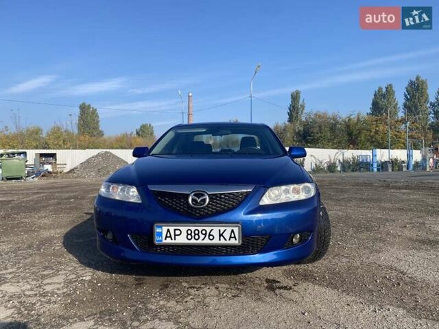 Синий Мазда 6, объемом двигателя 2 л и пробегом 230 тыс. км за 3500 $, фото 1 на Automoto.ua