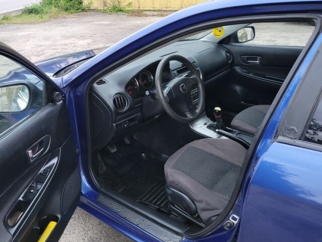 Синий Мазда 6, объемом двигателя 2 л и пробегом 305 тыс. км за 3000 $, фото 7 на Automoto.ua