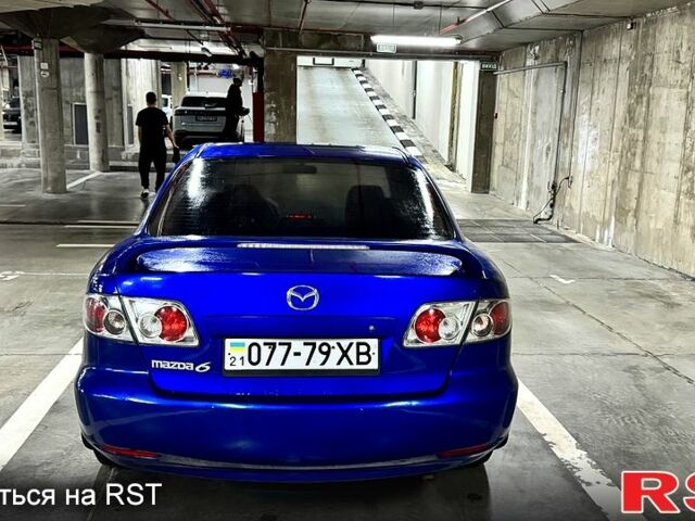 Синий Мазда 6, объемом двигателя 2 л и пробегом 116 тыс. км за 4700 $, фото 4 на Automoto.ua