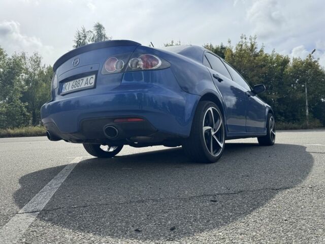 Синий Мазда 6, объемом двигателя 2 л и пробегом 321 тыс. км за 5230 $, фото 4 на Automoto.ua