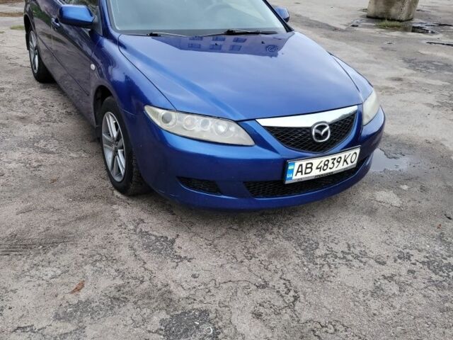 Синий Мазда 6, объемом двигателя 2 л и пробегом 305 тыс. км за 3000 $, фото 2 на Automoto.ua