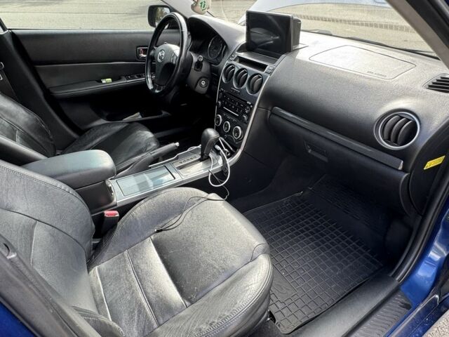 Синий Мазда 6, объемом двигателя 2 л и пробегом 321 тыс. км за 5230 $, фото 7 на Automoto.ua