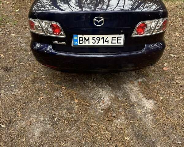 Синий Мазда 6, объемом двигателя 2 л и пробегом 286 тыс. км за 3800 $, фото 6 на Automoto.ua
