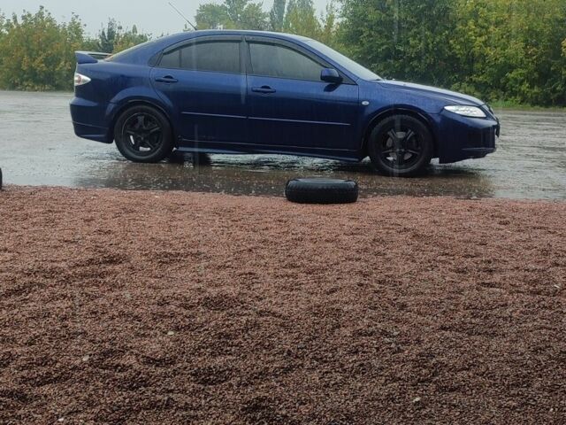 Синий Мазда 6, объемом двигателя 2 л и пробегом 300 тыс. км за 3000 $, фото 3 на Automoto.ua