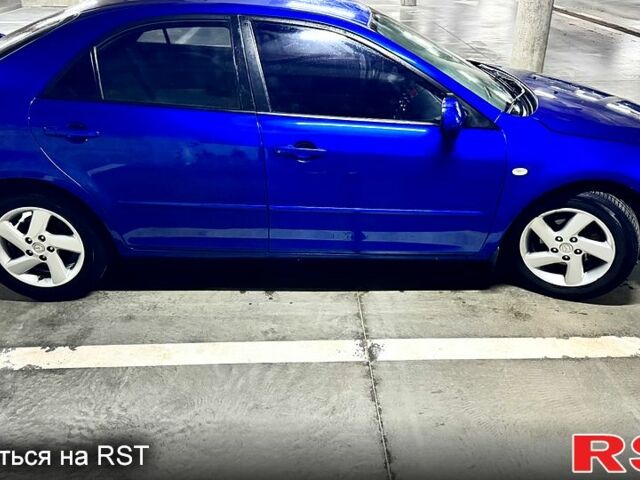Синий Мазда 6, объемом двигателя 2 л и пробегом 116 тыс. км за 4700 $, фото 1 на Automoto.ua