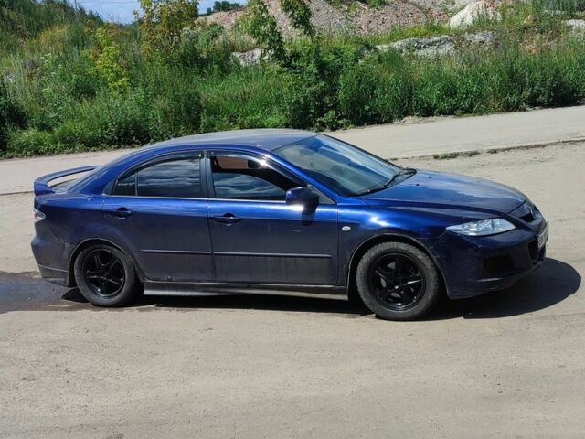 Синий Мазда 6, объемом двигателя 2 л и пробегом 300 тыс. км за 3000 $, фото 5 на Automoto.ua