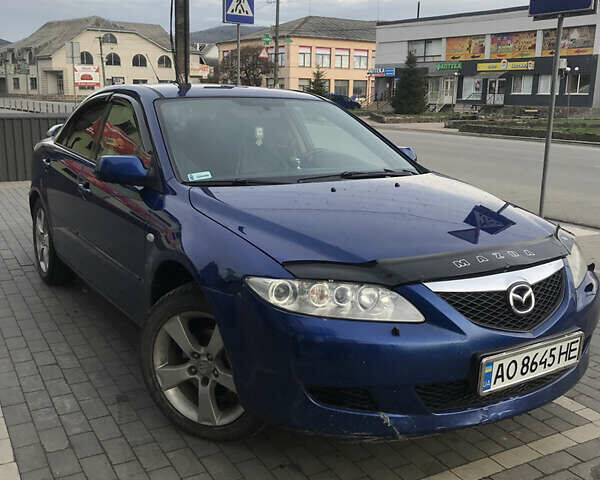 Синій Мазда 6, об'ємом двигуна 2 л та пробігом 280 тис. км за 3100 $, фото 1 на Automoto.ua