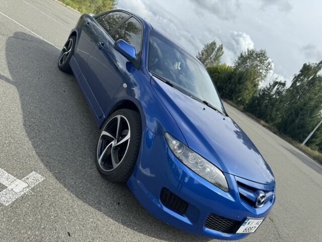 Синий Мазда 6, объемом двигателя 2 л и пробегом 321 тыс. км за 5230 $, фото 1 на Automoto.ua
