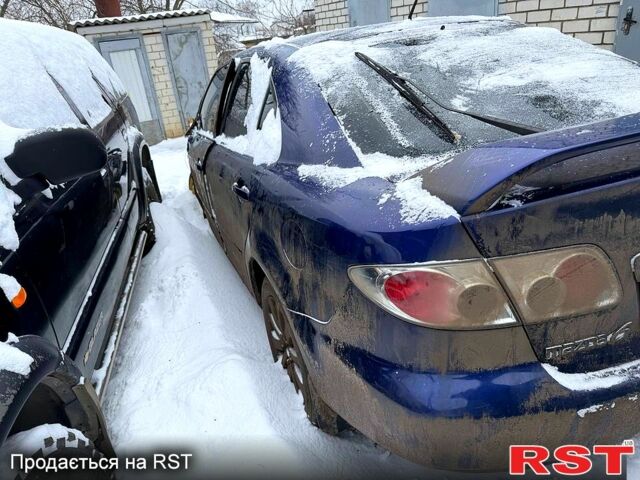 Синий Мазда 6, объемом двигателя 2 л и пробегом 250 тыс. км за 1700 $, фото 5 на Automoto.ua